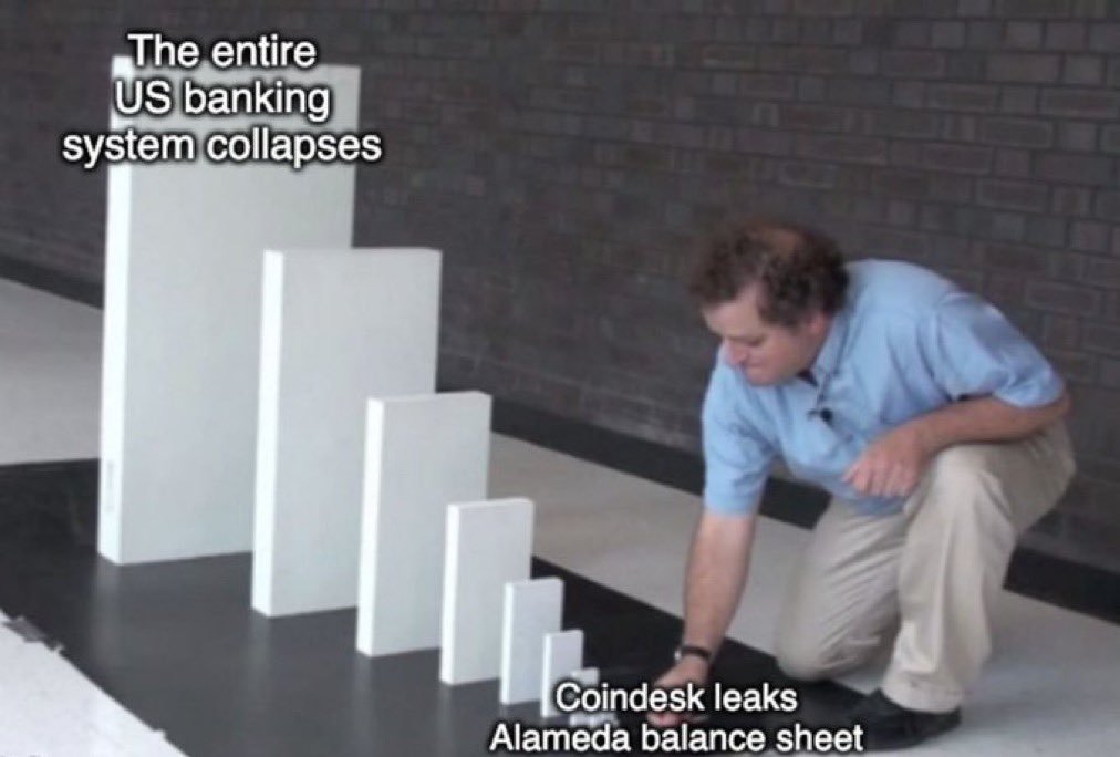 Eveningtraders's tweet image. So it all goes back to &quot; 1) What &quot;

Now we know 

#NFTs #FTX #SVBFinancial