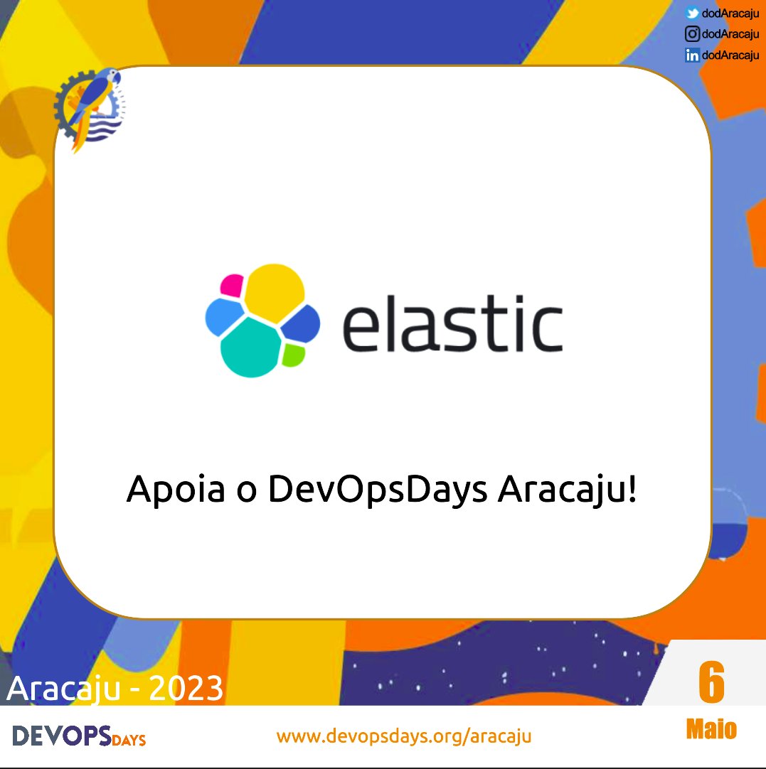 Felizes em compartilhar que a <a href="/elastic/">Elastic</a> apoia o #dodAju . A Elastic, empresa focada em o11y e segurança, é lider em plataformas para soluções 'search powered', ajudando a todos encontrar as informações necessárias com mais eficiência e protegendo contra ameaças de segurança.