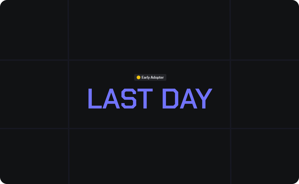 Last chance to claim an Early Adopter role

Activity will be closed tomorrow.

🫴 crew3.xyz/c/cetrafinance…