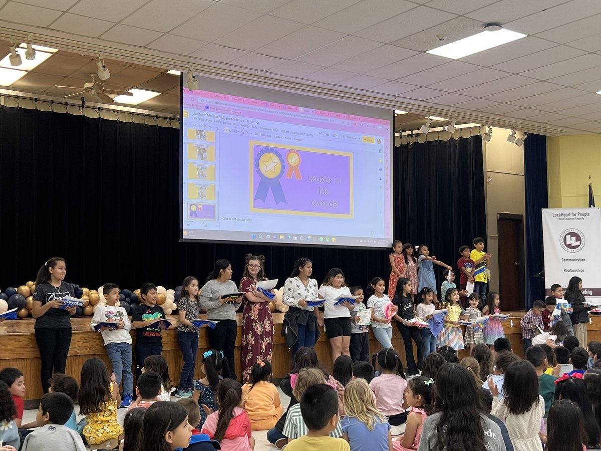 plumcreekelem's tweet photo. Extremely proud of our 2nd grade leaders who led our @TheLeaderinMe Assembly before we headed out for Spring Break. Recognized 24 new LIM Leaders this month! #SeekFirsttoUnderstand #PCEFIESTA https://t.co/t4SiNwiCg5