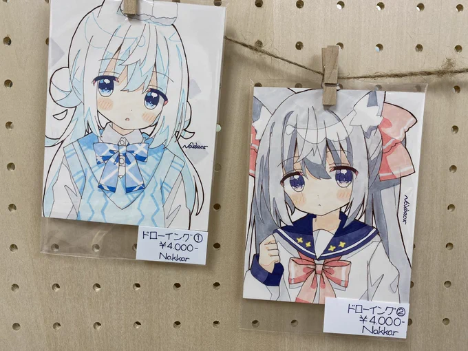 ギャラリーの方よりお写真をいただきました!大阪市九条「Gallery glad.」内にて、展示されたりアナログ作品を出品してますのでお時間があれば是非…!20日までです。 #グラデジ 