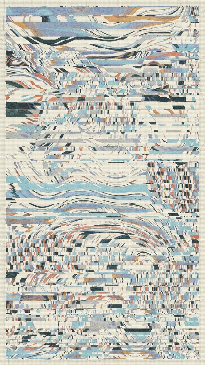 Strands of Solitude #320 My 1st generative art piece thanks to the talented <a href="/williamapan/">William Mapan</a> #generativeart