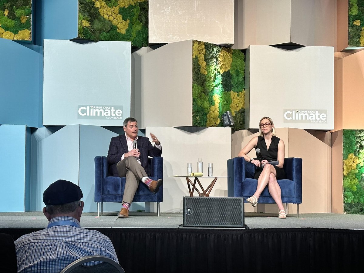 JasonBordoff's tweet photo. Looking forward to a relaxing weekend after a productive & energizing (but tiring!) week at two of the most important energy & climate events: #Ceraweek2023 in Houston & #AspenIdeasClimate in Miami. Lots of fascinating insights, but one thought sticks with me: https://t.co/beLp9iwFl1