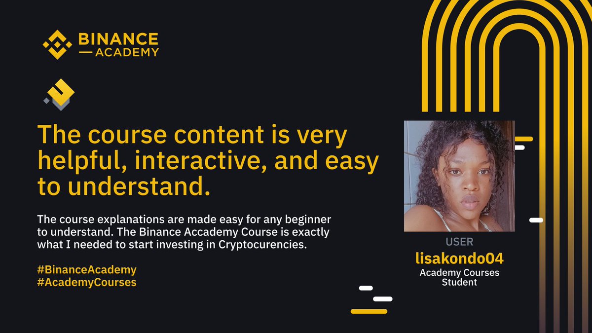One of our students recently shared their feedback on our 
#BinanceAcademy courses.

We're so proud to be helping students like them achieve their full potential!