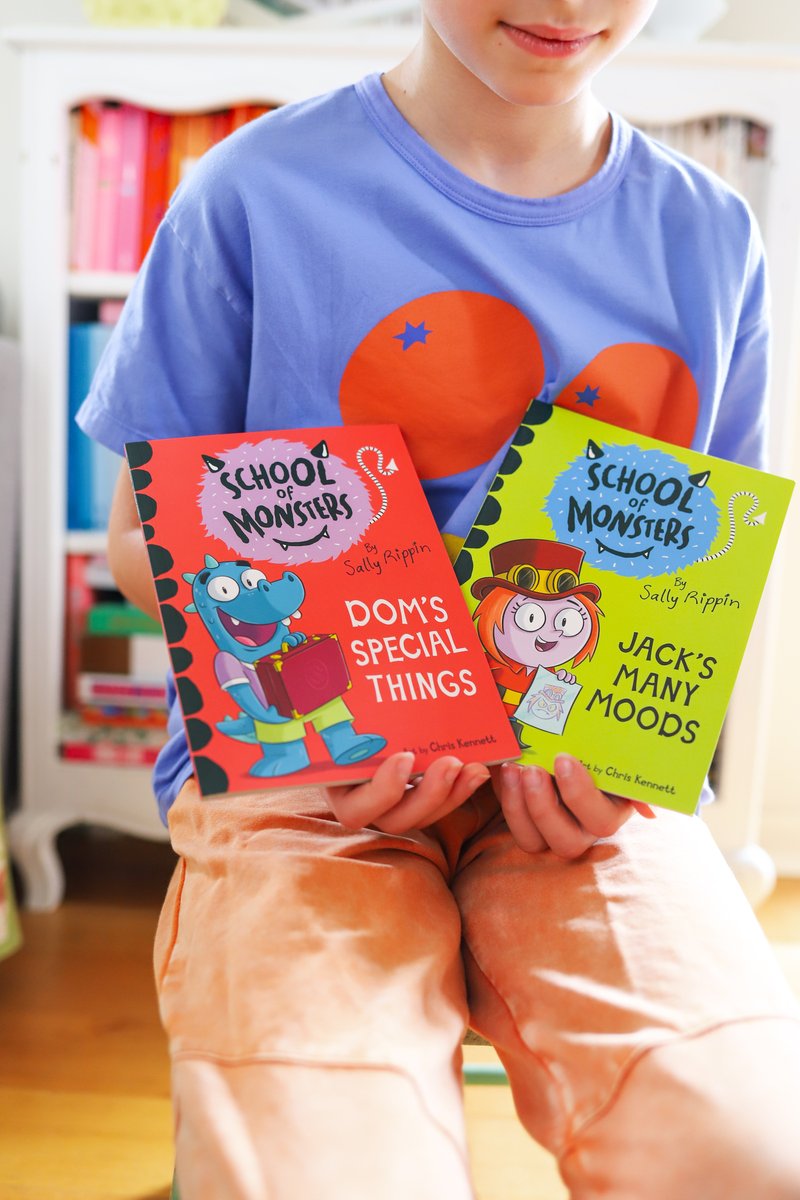 The latest entries in the School of Monsters, the funniest, silliest and most accessible series for first readers, are out now!

Pick up your copies in-store or online
@‌sallyrippinauthor @crikeyboy