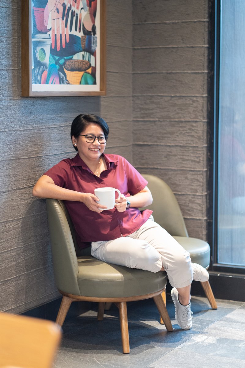 starbucksph's tweet photo. Celebrating Women’s Month by spotlighting #StrongLikeCoffee women leading the way in the coffee business.

Meet Gem, one of our women changemakers sharing her personal story on our FB &amp; IG pages. Check it out today!

#EmbraceEquity https://t.co/lNal4eXTtT