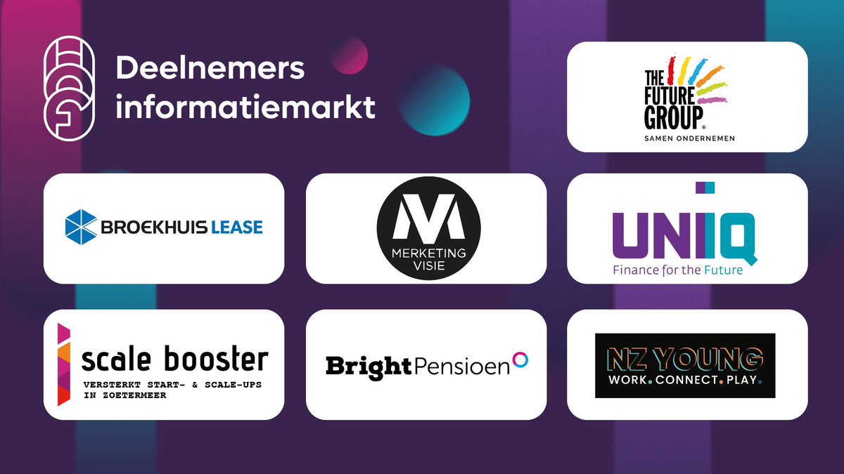 Het Ondernemers Festival 14/3 #Zoetermeer 👉🏻 veel inspiratie; 👉🏻top line-up informatiemarkt kennis #ondernemen met <a href="/BDzakelijk/">Belastingdienst</a> <a href="/KVK_NL/">Kamer van Koophandel</a> <a href="/Rabobank/">Rabobank</a> <a href="/UNIIQ_NL/">@UNIIQ_NL</a> <a href="/AltijdBekend/">AltijdBekend</a> <a href="/Merketingvisie/">Merketingvisie</a> <a href="/Netwerk079/">Netwerk Zoetermeer</a> <a href="/ScaleboosterZtm/">Scale booster</a> <a href="/BrightPensioen/">BrightPensioen | B Corp™</a> . Aanmelden: bit.ly/hof-079 #HOF23