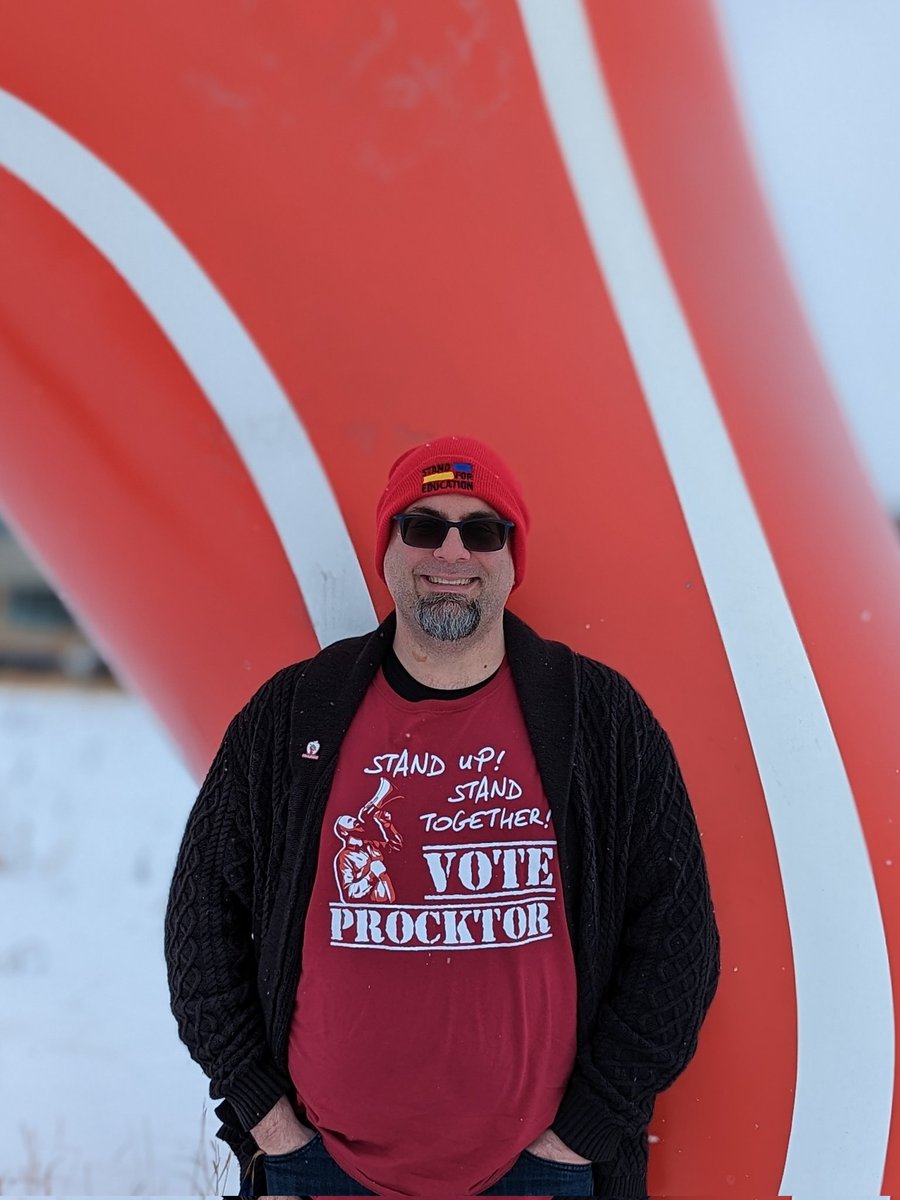 I #StandforPublicEducation and wear #Red4Ed and fight for the teachers and students of Alberta because we have a government who is more interested in playing games and political theater than in education and our future. 

#Red4EdAB #WeAreATA #RedForEdAB #Whenwefightwewin