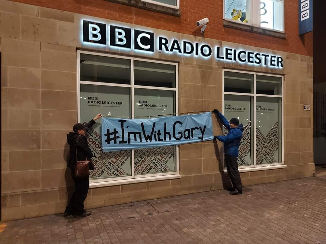 #ImWithGary #WeAreLeicester #ChatShitGetBanged #OpenTheBorders #RefugeesWelcome