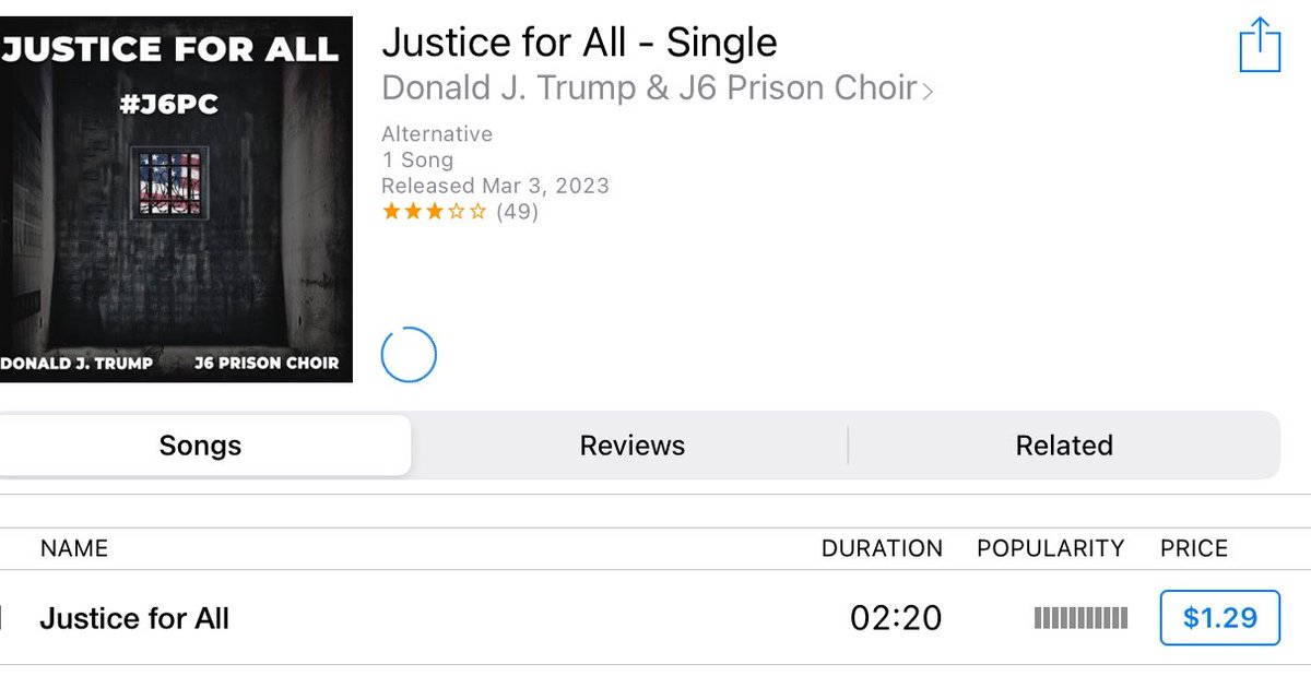 shesova's tweet image. Just bought mine! $1.29! #FreedomandJusticeForAll