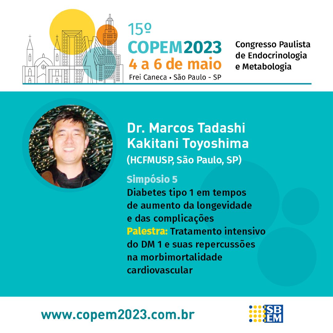 MarcosTadashi's tweet photo. https://t.co/xzhsbyIue9 - 15o Congresso Paulista de Endocrinologia e Metabologia #copem #sbem #endocrinologia https://t.co/zn7o4ZvxNw