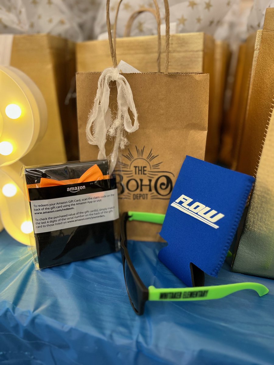 whitakerpta1's tweet photo. THAT’S A WRAP! Teachers and staff received a VIP Swag Bag filled with swag from The Boho Depot, Flow Auto koozie, Amazon gift card  and Whitaker sunglasses. That’s a wrap on an amazing Teacher Appreciation Week!  Thanks teachers and staff for all that you do! #werwhitaker🦅 https://t.co/kfDi3APsVd