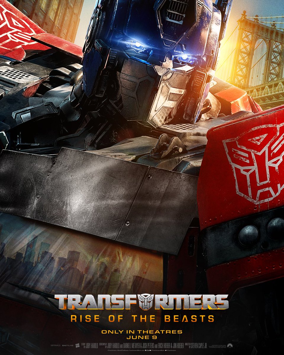 transformers's tweet photo. RISE UP. #Transformers #RiseOfTheBeasts https://t.co/WwRsyDbK0O