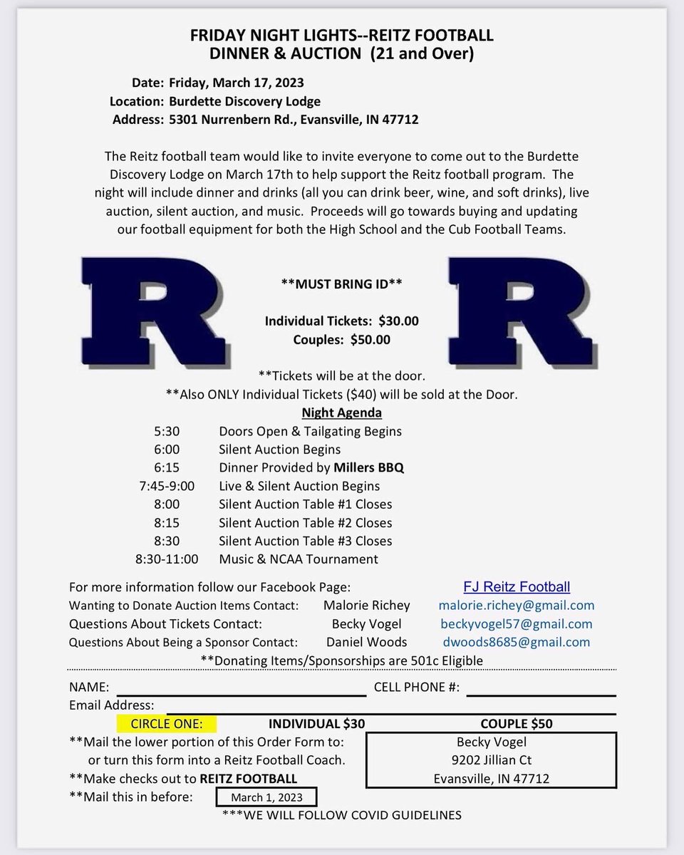 Reitz Football tweet media