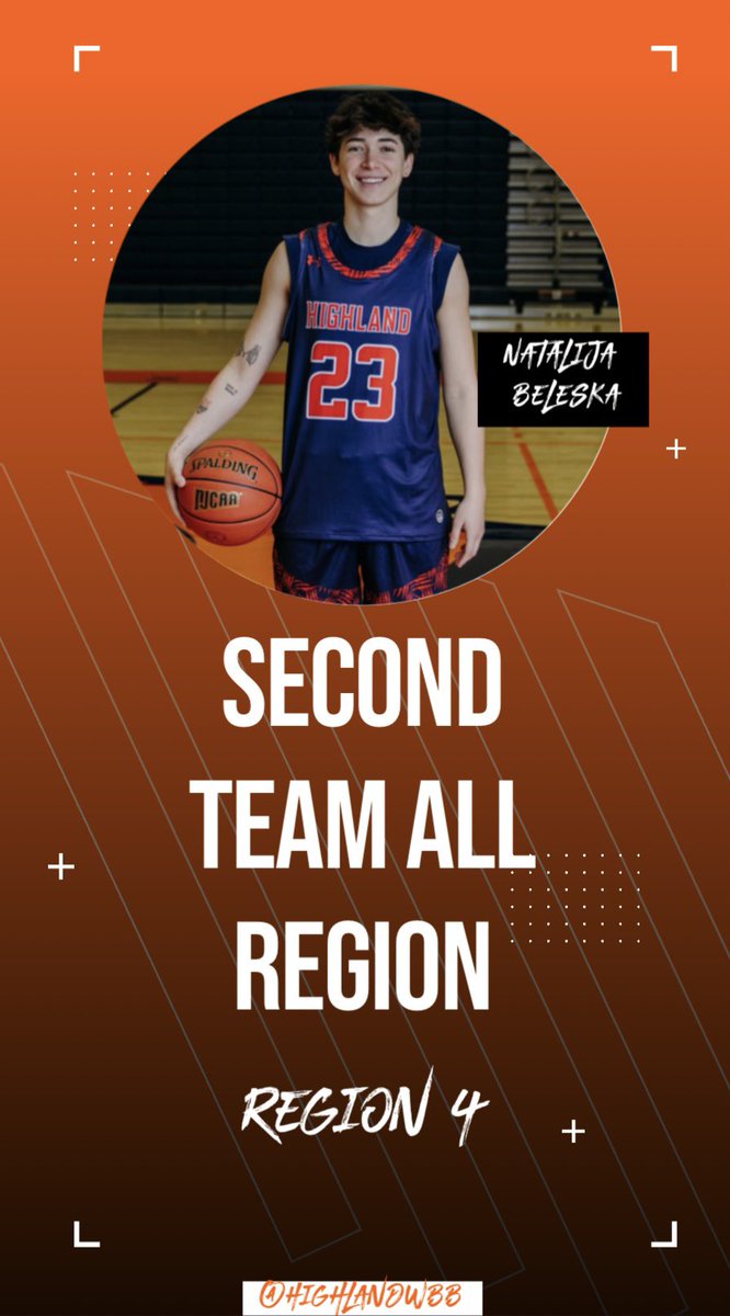 Huge congratulations are in order for some of our players🚨

•Region 4 Tournament MVP- 
Maddie Hildebrand

•Region 4 All Tournament Team- 
Laura Ortega-Mora

•Second Team All Region- Maddie Hildebrand, Corrina Noble, and Natalija Beleska