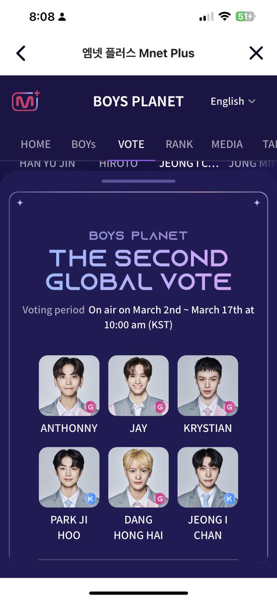 erljn_rmn's tweet photo. Vote anthonny jihoo and krystian team limousine that mnet staffs tries so hard to erase. And Jay who knets that doesnt have a life hates. Vote dang honghai too and ichan/jaebom #BOYSPLANET #FuckYouMnet #RacistMnet #ScreenTimeRigging https://t.co/aTAhRvB34S