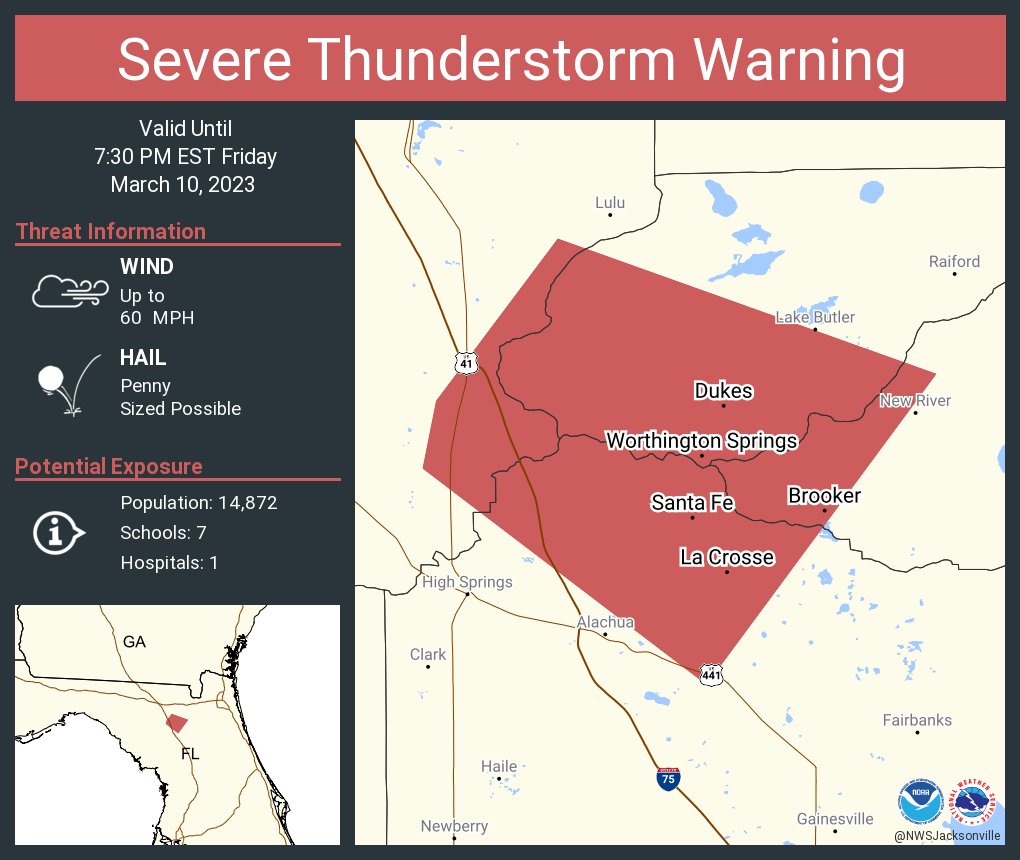 NWS Severe Tstorm on Twitter "Severe Thunderstorm Warning continues