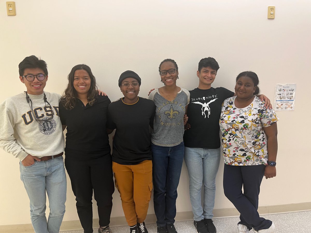 We would like to welcome the new graduate students to the Jones lab. This Sensational 6 of Haolin, Jalah, Kez, Imani, Luis, and Noura represent the first cohort of the Jones lab at UCSD.