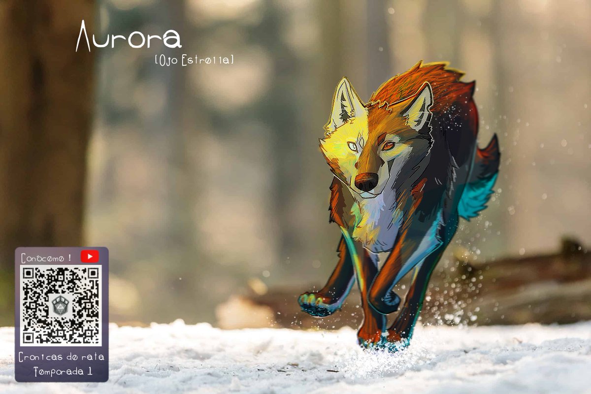 sakarys_art's tweet photo. Aurora [Ojo estrella]  #Lupus #Ragabash #Contemplaestrellas , quieres conocerle? Puedes hacerlo en el canal de Dukk Tales:  https://t.co/SWb2futaiY https://t.co/8C8gGorhHW