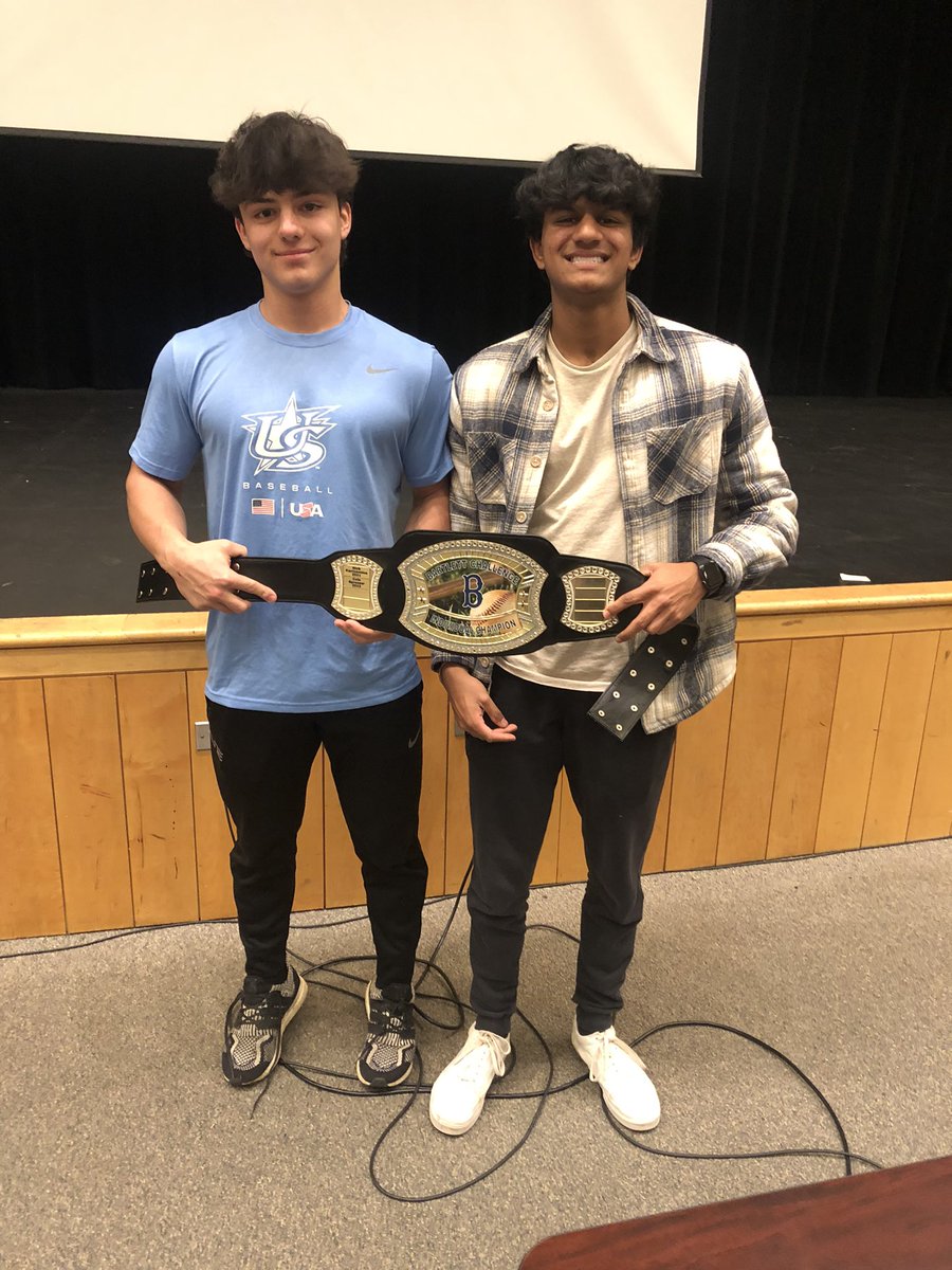 Bartlett Challenge came to an end today! Team <a href="/Daniel_Krulak/">Daniel Krulak</a> completes the 3-peat in convincing fashion. Senior Neel Patel and freshman <a href="/Joshcolaizzi27/">Josh colaizzi</a> share the individual title!! #JUICE #Culture <a href="/BartlettHawksAD/">Jeff Bral</a> <a href="/MDemovsky/">Michael Demovsky</a>