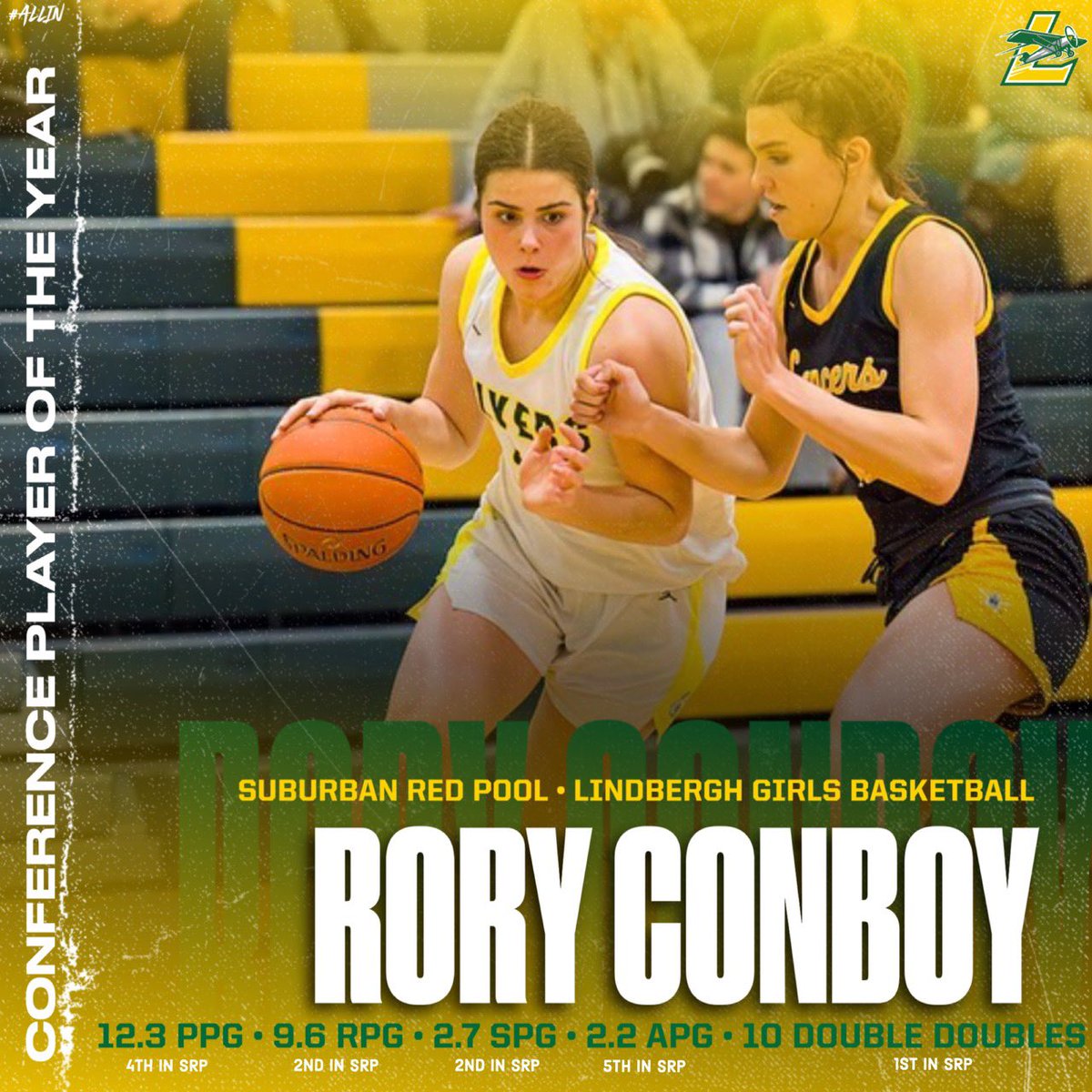 THANK YOU conference coaches for the special recognition! #poy