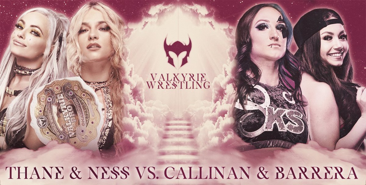 VaIkyriePro's tweet photo. Valkyrie Wrestling: Chapter #008.

A wolf, a raven, a world champion and a Beck Ness collide in our main event for this evening! But that's not all, the chaos which occurs on the eight edition of Valkyrie Pro is now available for all to witness.  

https://t.co/WMRTiaKmud https://t.co/7Ob8rZryas