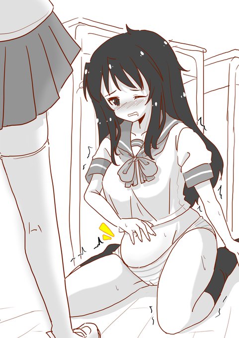 前世のイラストが流出していたのを見かけたのでリメイクしてみました①●おしっこ我慢して、下腹部が膨らんでいる女の子6転生前の機密記録が流出していたのを見かけましたが、わたしにできるのは絵を描き直すことだけでしたこの娘はいじめられて飲み物をたくさん飲まされている可愛そうな子です 