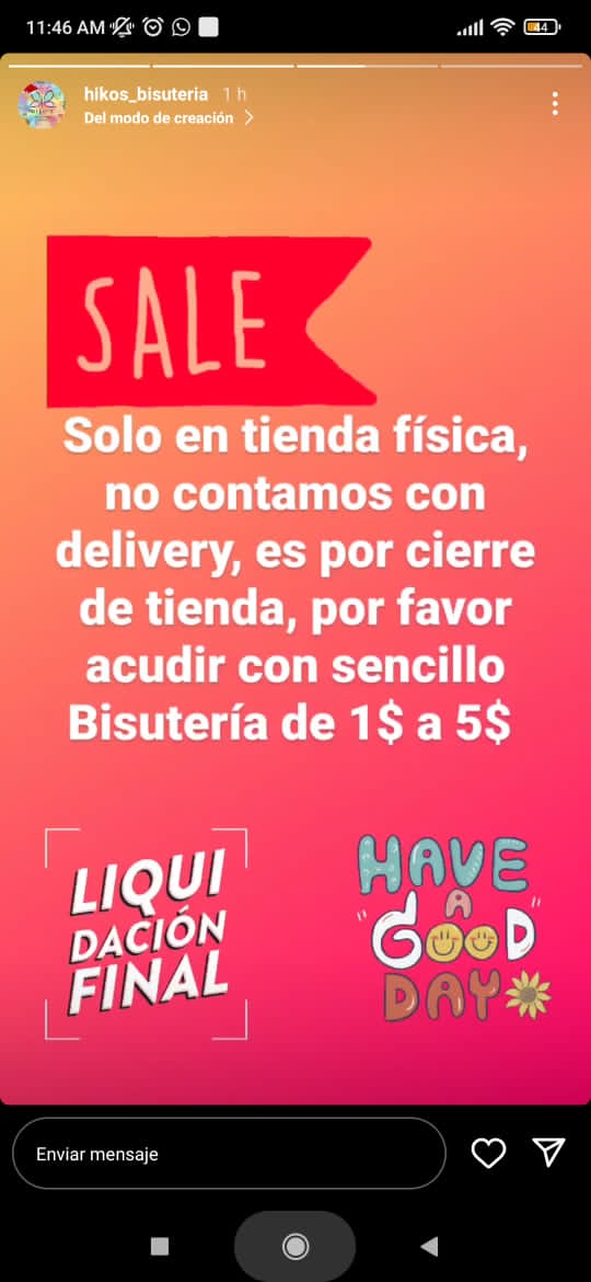 Kmaylethc's tweet photo. Se recuerdan de la historia del Estafador?
Fue tanta mi insistencia en desprestigiarlo que ya comenzó a dar frutos 
Pretende cerrar la tienda 👇🏿
#LaGuaira #Sismo #Temblor #LasMercedes https://t.co/dDSkVGItCD