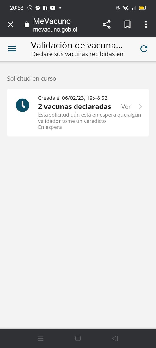 Iniza_krs's tweet photo. @ministeriosalud @MeVacuno  Desde el día 6 de febrero he subido todo para validar mis vacunas COVID internacionales, con códigos QR, pasaporte, fotografías y certificados. SOY ENFERMERA Y NO PUEDO TRABAJAR DESDE HACE MAS DE UN MES POR SU INEFICIENCIA!!!. Por favor ruego ayuda, es urgente! https://t.co/yBVV9HqaHV