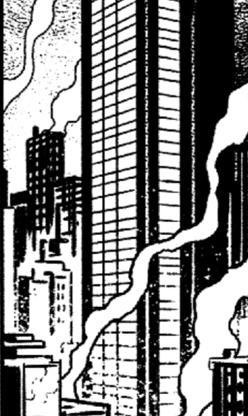 I'm gonna do that annoying thing and say there's an announcement coming next week that I'm super duper crazy excited to be able to talk about. Ugh. It can't come soon enough.
In the meantime, here's an itsy-bitsy teeny tiny panel of Gotham