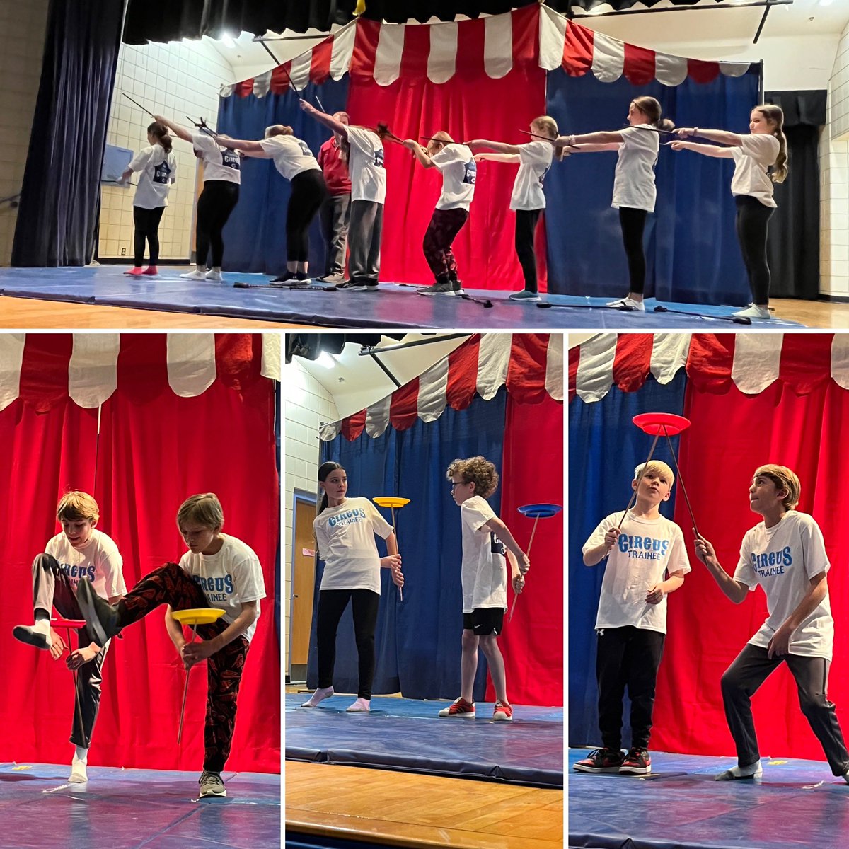 An amazing 5th grade circus performance to culminate a week of growth mindset, creativity, and joy! <a href="/CircusSmirkus/">Circus Smirkus</a> Pictures, part 1. #proudtobedeerhill #proudtobecps