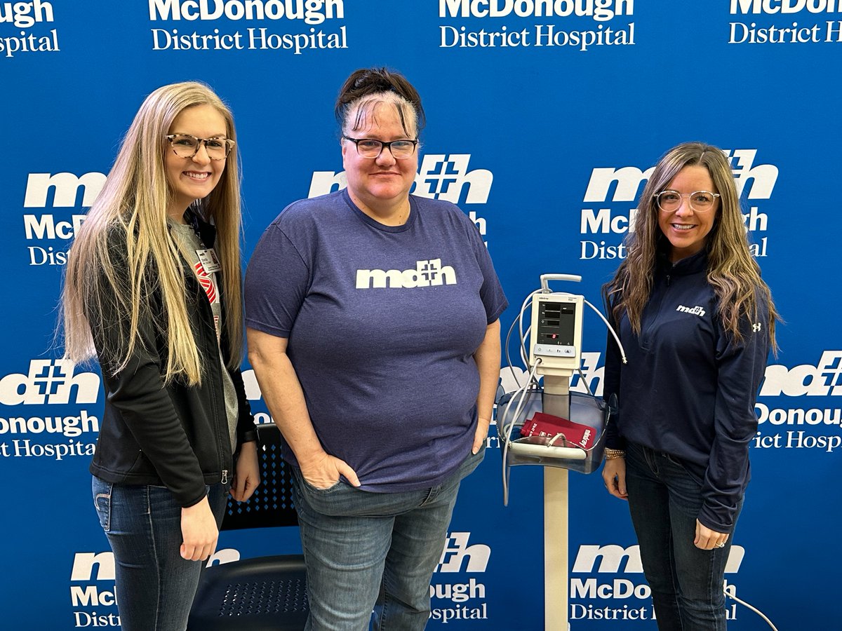 MDH in the Community
MDH staff had the opportunity to speak with members of the community, provide information on various health topics, and check blood pressure at the WIU Ag Mech Farm Expo. Thank you to all who stopped by to see us!