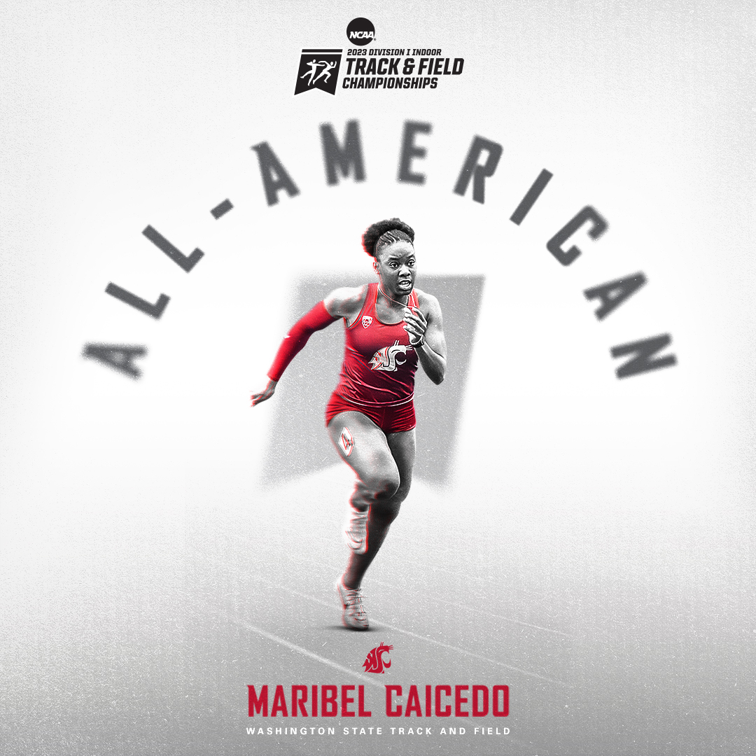 𝗔𝗹𝗹-𝗔𝗺𝗲𝗿𝗶𝗰𝗮𝗻!

Congratulations to Maribel Caicedo for earning All-American status. Caicedo had arguably one of the best indoor seasons in recent years! 

Maribel is the first All-American in the women’s 60m hurdles in program history!

#WAZZU | #GoCougs