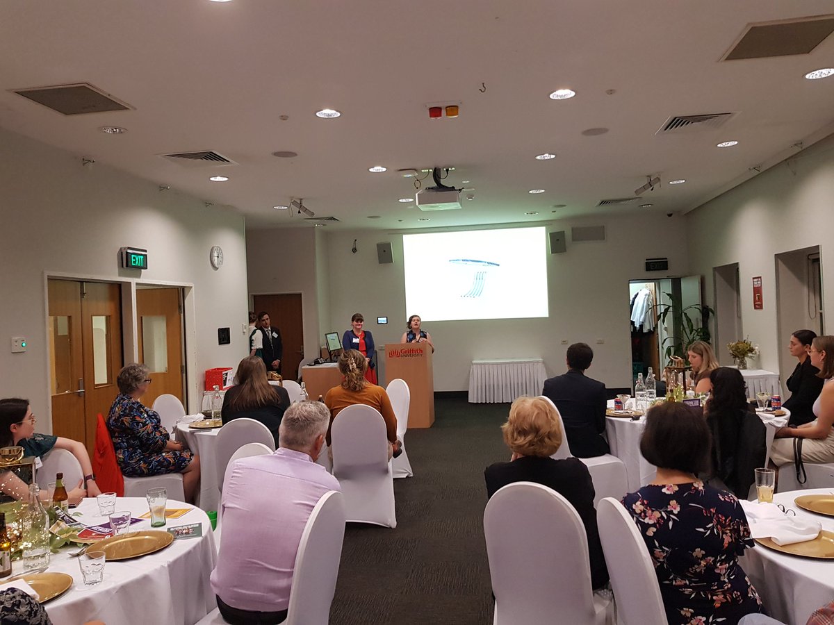 Participants of the Young Researcher Fellowship Grant Program funded by Department of Environment and Science <a href="/QldEnvironment/">Queensland Environment</a>, managed by <a href="/ClimateGriffith/">Griffith Climate Action</a> presented findings of their research last night on diverse and important topics including youth involvement in #ClimateAction