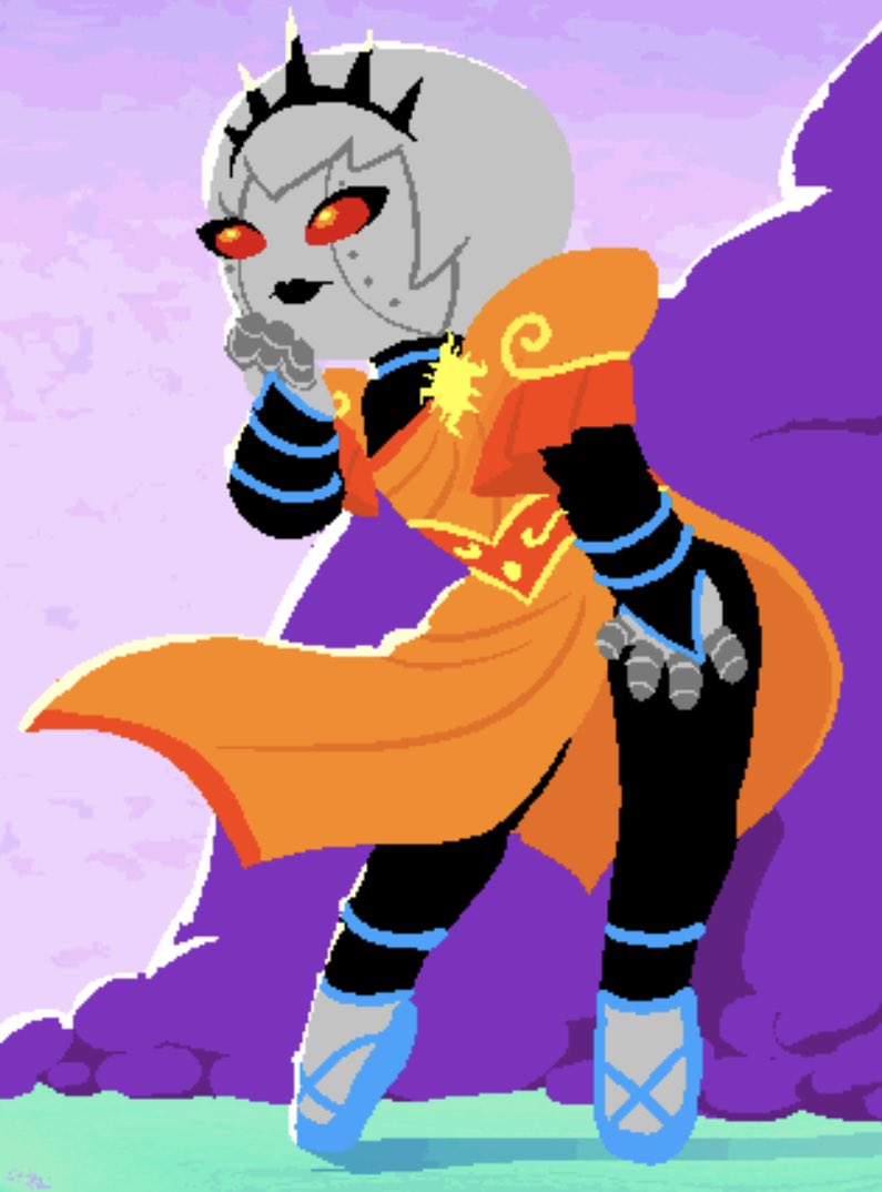 machineOTD's tweet image. Robot of the day: Rosebot from Homestuck^2! -⚙️