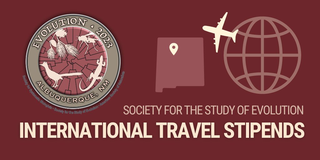 SSE offers funding for early career researchers from select countries to attend the in-person part of the Evolution meeting, held this year in Albuquerque, NM June 21-25. Applications close March 31!  #Evol2023 bit.ly/SSEInternation…