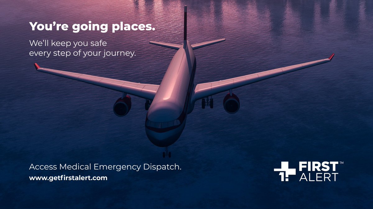 You're going places and we love that about you. Now, how about a 24hr Emergency Dispatch Service in the palm of your hand wherever you travel? ✈️

Get First Alert and Explore Safely!

#exploresafely #peaceofmind #safetymatters #travel #traveller #firstalert #travelsafety
