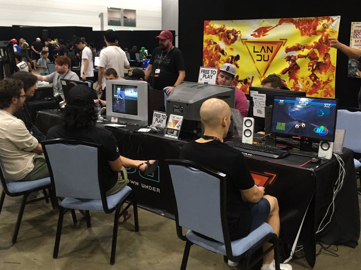 LANduAU's tweet photo. People seem to like retro games… who knew? 😜
#landu #tgx2023 #retrogaming #melbourne https://t.co/nI9cPcyjYG