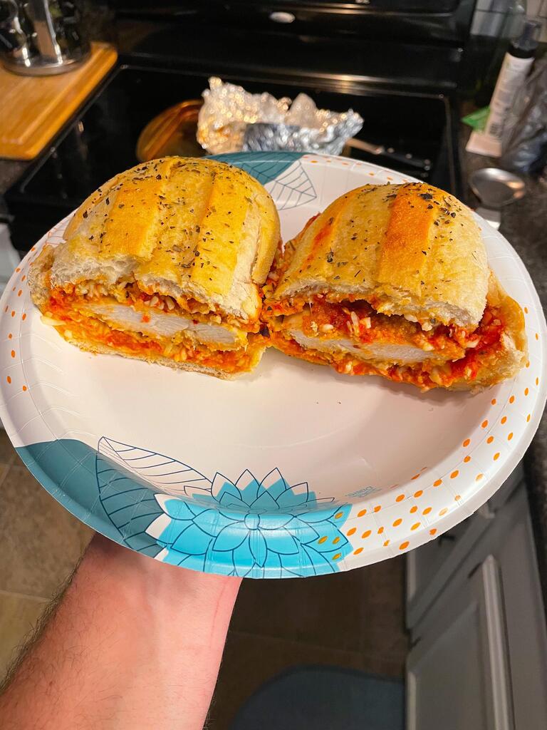 Chicken parm night