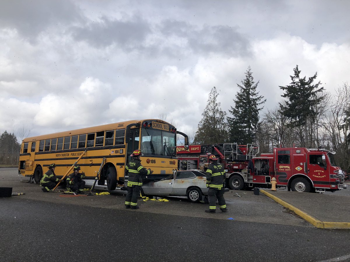 OlyFireDept's tweet image. Every day is a training day. We never know what the next call will require, so we hope for the best and prepare for the worst. #paratech #hailstorm