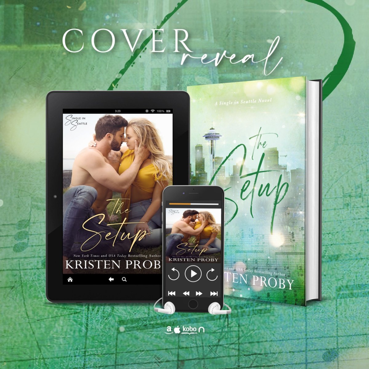 melvinstyler1's tweet photo. Kristen Proby has revealed the gorgeous cover for The Setup, releasing July 18, 2023!
Pre-order today on all platforms!
Amazon:ย https://t.co/zovkjhZix1
@valentine_pr_ #kristenproby #singleinseattle #celebrityromance #blinddate #FamilySaga #OneNightStand #Rockstar #SecretRomance https://t.co/37rNogz9c9