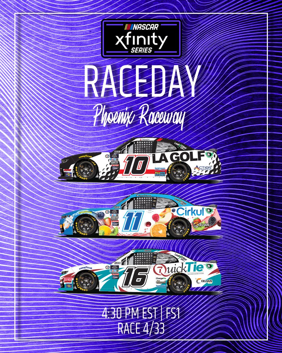 KauligRacing's tweet image. KB + DH + CS + PHX = ?? 🤔

#UnitedRentals200 | #TrophyHunting