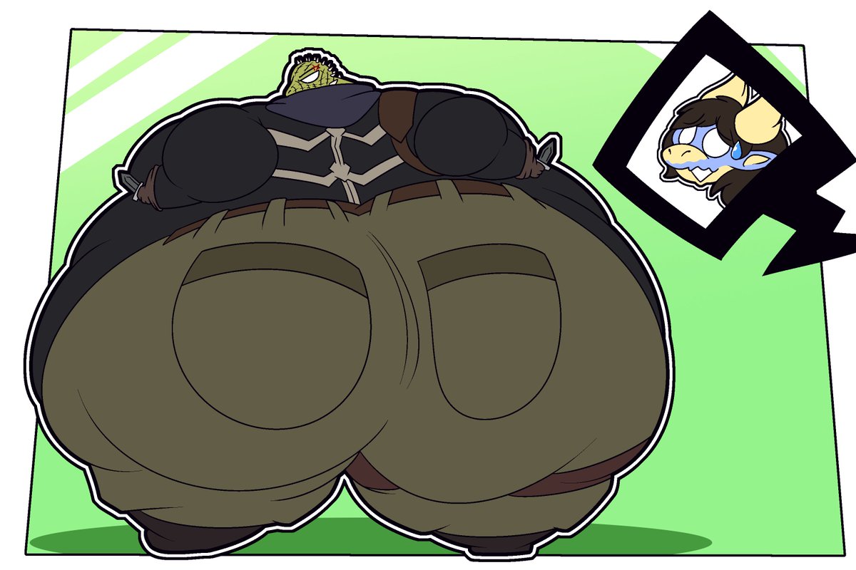 [A Trio of good butts fats - Comissions flat color for: @ngel82330376] -Take a few hours do all this, but like how all the characters have a good body and perfectly big and round x3 even can smash all that! [Thanks for comission me!]
