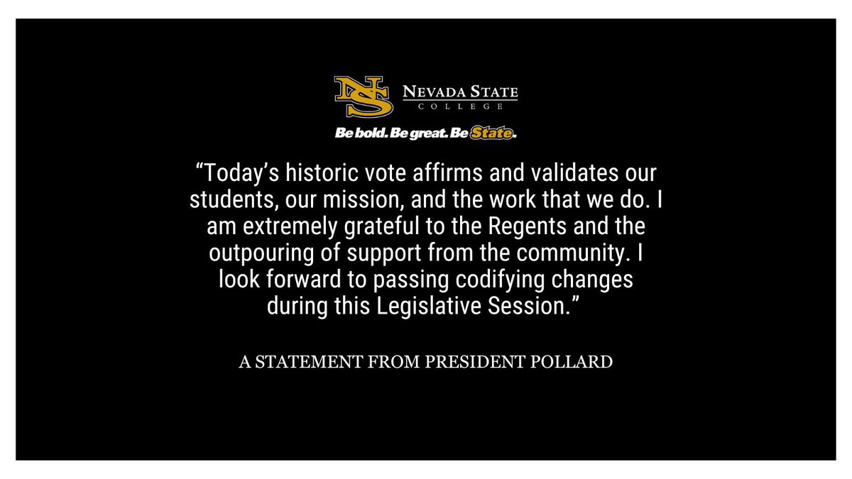 #NevadaStateUniversity loading…