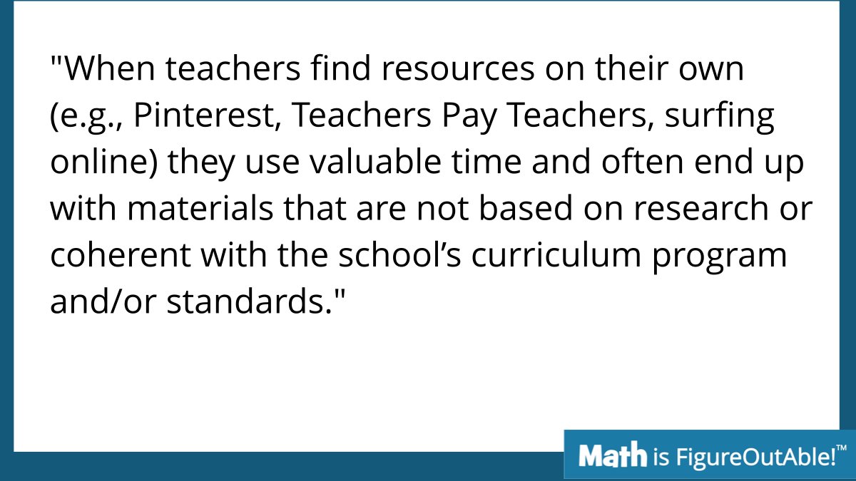 pwharris's tweet photo. We've put teachers in a super tricky place - expecting them to be both expert curriculum creators and expert teachers at the same time. 

How do we win that game?

#MTBoS #ITeachMath #MathIsFigureOutAble

citation: https://t.co/nfDJBDrgfS https://t.co/5svkGjnfVb