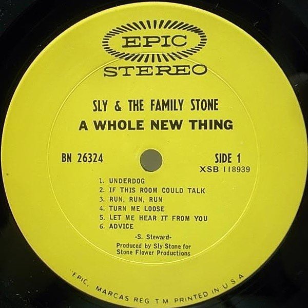 Sly & The Family Stone
Underdog
youtu.be/lNnqHefLlbg
Advice
youtu.be/5sFOSiSr9l8
A Whole New Thing 1967
#SlyandTheFamilyStone