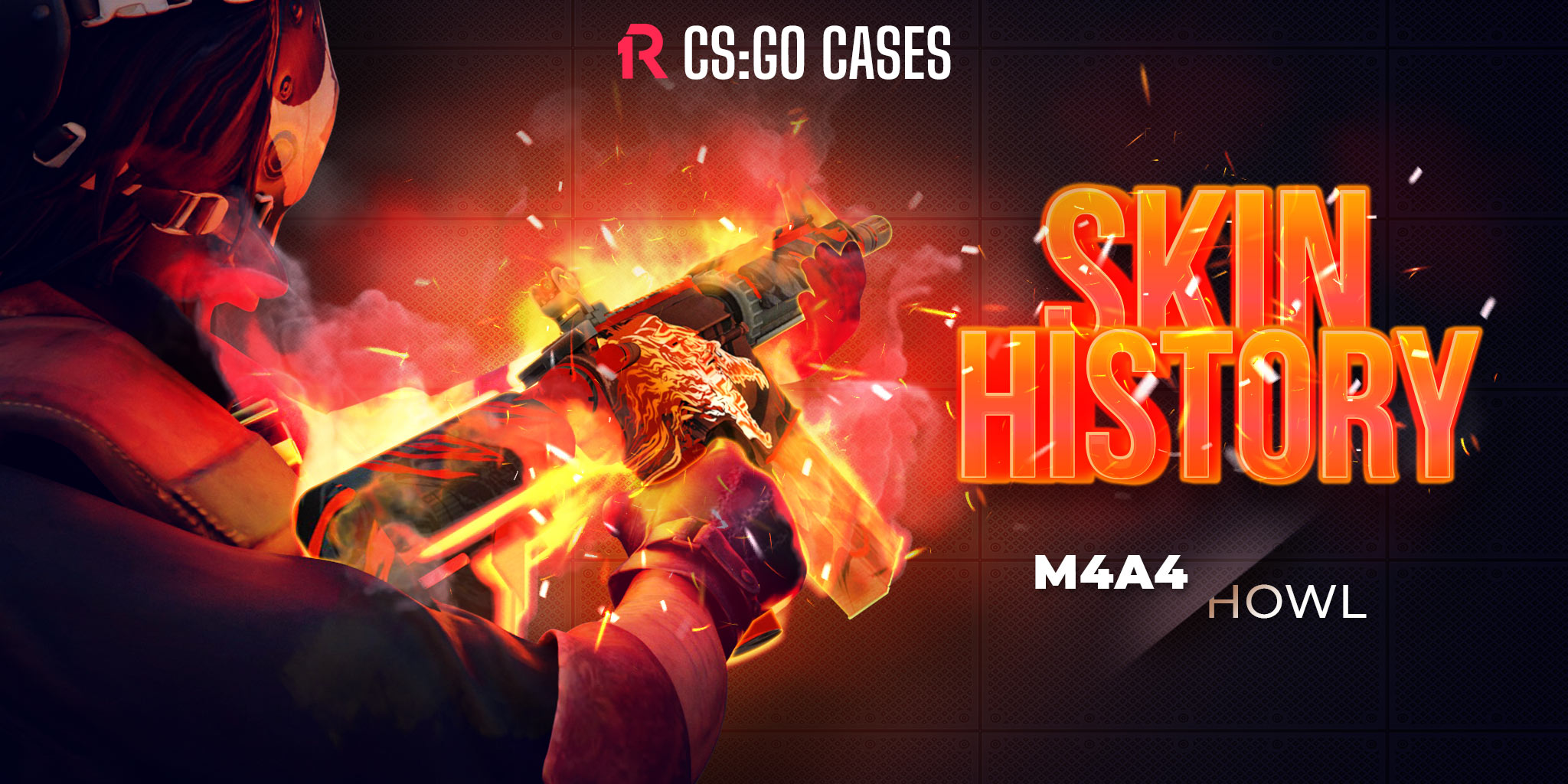 on Twitter "M4A4 Howl Skin History! 🐺🔥 Originally