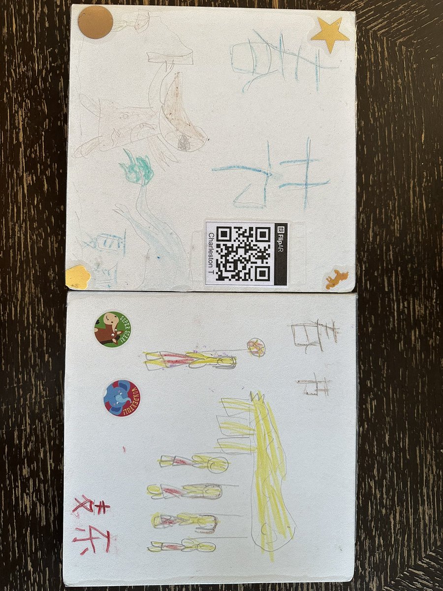 KarenaLaoShi's tweet photo. Listen up-the audio books were made from kinders themselves! From draft to decoration to video interpretation recordings all by themselves! Scan QRcode and read/listen/watch their unique Chinese learning experience stories! #NCstoriEd #NCED #StudentVoices @StoughStallions https://t.co/qiidcSQzJD