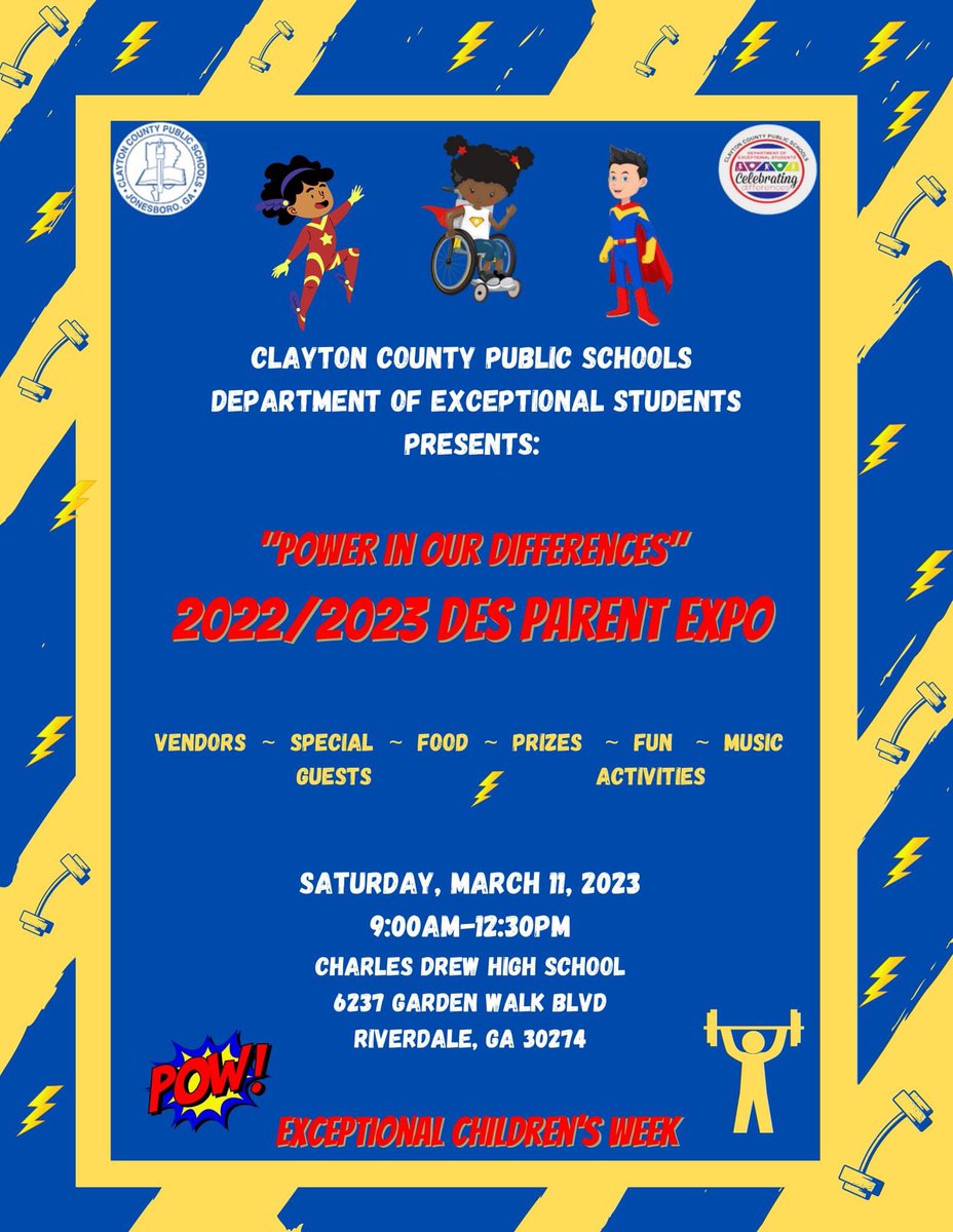 CCPSDES's tweet image. This exciting week celebrating our exceptional student ends tomorrow with our DES Parent Expo! You won’t want to miss this! Come out and get the information, have fun, see the students, and enjoy the game!