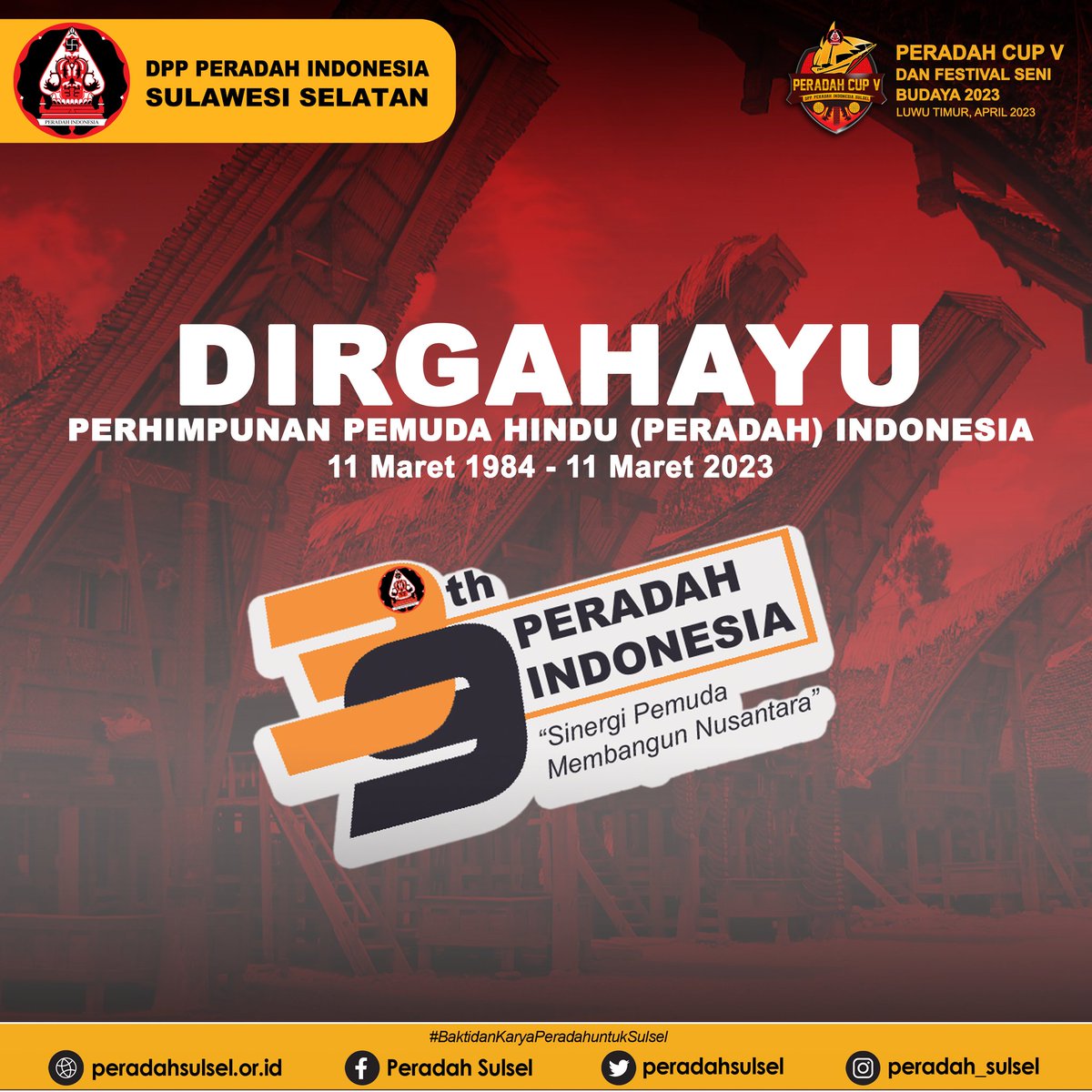 DPP Peradah SulSel tweet media